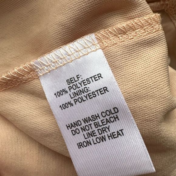 Lulus DREAM LIFE LIGHT BLUE LACE BODYCON DRESS size m medium nude - Picture 7 of 8